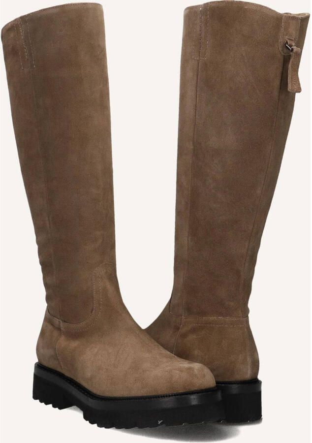 BLASZ Hoge Laarzen Dames 370-2887 Suède Taupe - Foto 6