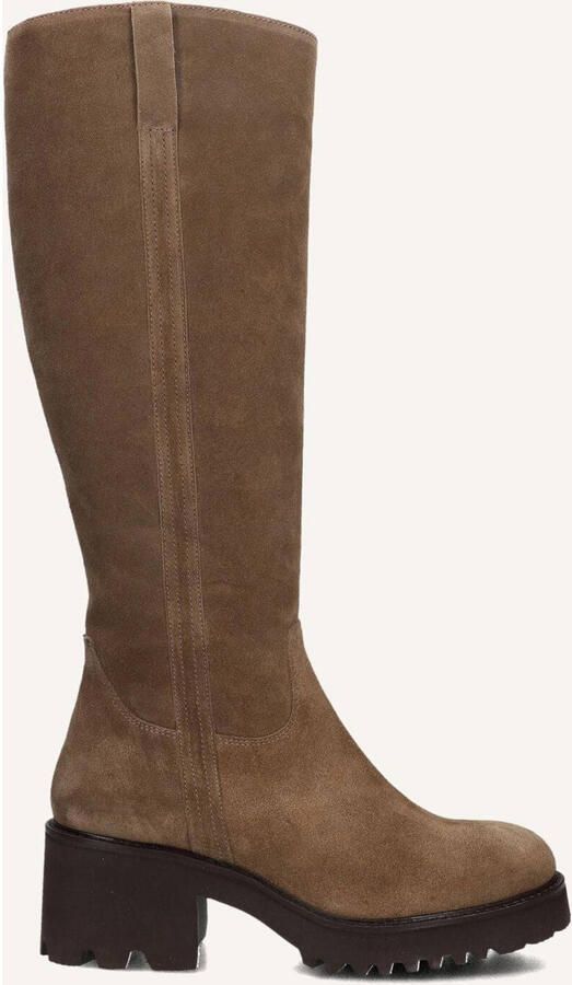 BLASZ Hoge Laarzen Dames Evs-5014 Suède Taupe - Foto 2