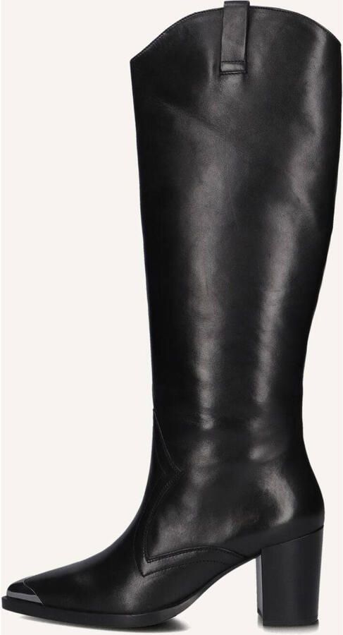 BLASZ Hoge Laarzen Dames New-americana-low Leer Zwart