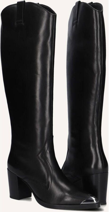 BLASZ Hoge Laarzen Dames New-americana-low Leer Zwart - Foto 4