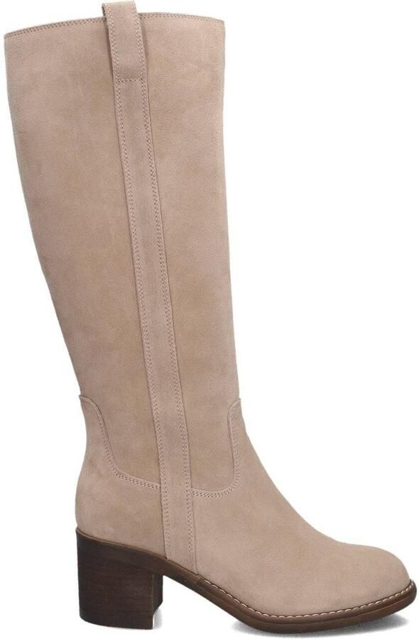 BLASZ Shn2581 Laarzen Suède Dames Beige