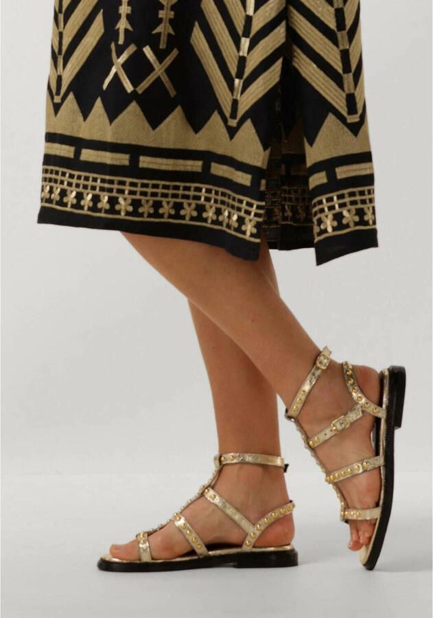 BLASZ Sandalen Dames 1gamba100 Maat: 40 Materiaal: Leer Kleur: Goud - Foto 2