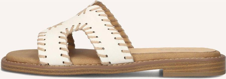 BLASZ Slippers Dames 0657-03 Leatherlook Wit - Foto 5