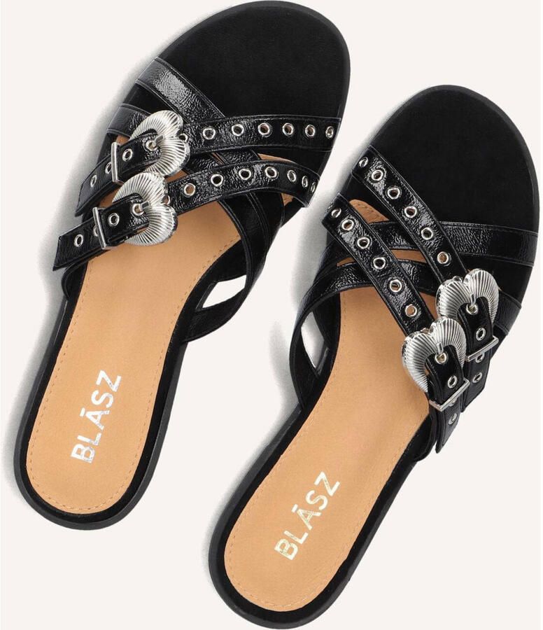 BLASZ 0729-23 Slippers Dames Zwart - Foto 6