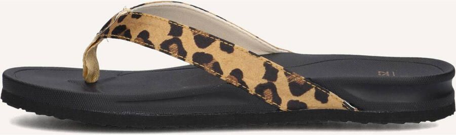 BLASZ Teenslippers Dames Bella 2402 Leatherlook Bruin - Foto 6