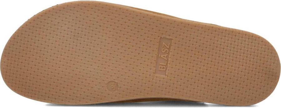 BLASZ Slippers Dames Mag-40 Suède Camel - Foto 5