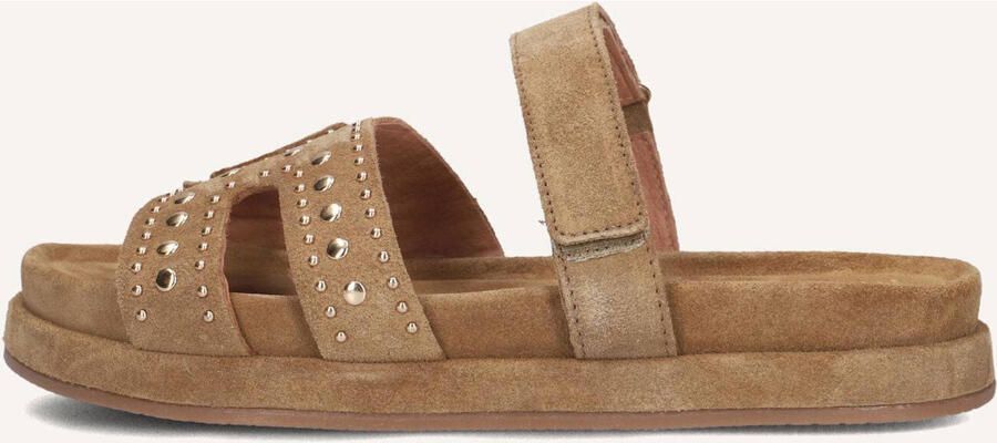 BLASZ Slippers Dames Mag-74 Suède Camel - Foto 2