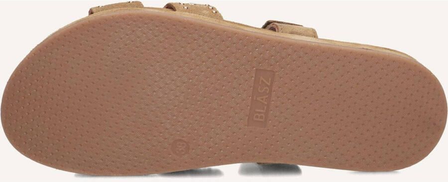 BLASZ Slippers Dames Mag-74 Suède Camel - Foto 4