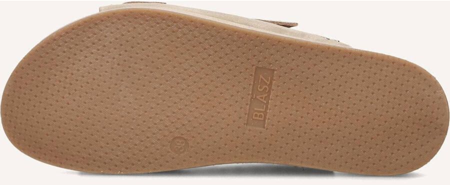 BLASZ Slippers Dames Maggie-07 Suède Beige - Foto 3