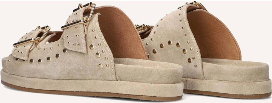 BLASZ Slippers Dames Maggie-07 Suède Beige - Foto 4