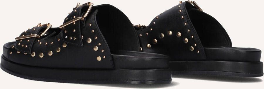 BLASZ Slippers Dames Maggie-07 Leer Zwart - Foto 4