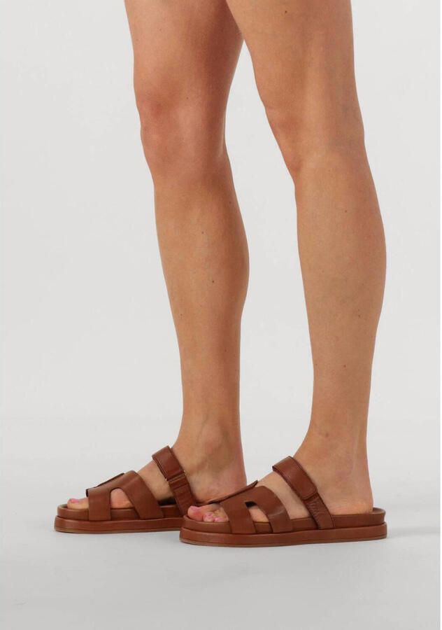 BLASZ Slippers Dames Magic-43 Maat: 36 Materiaal: Leer Kleur: Cognac - Foto 2
