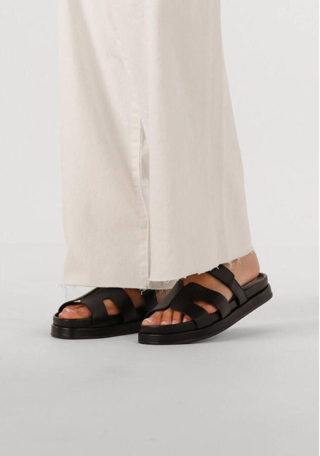 BLASZ Slippers Dames Magic-43 Maat: 43 Materiaal: Leer Kleur: Zwart - Foto 2