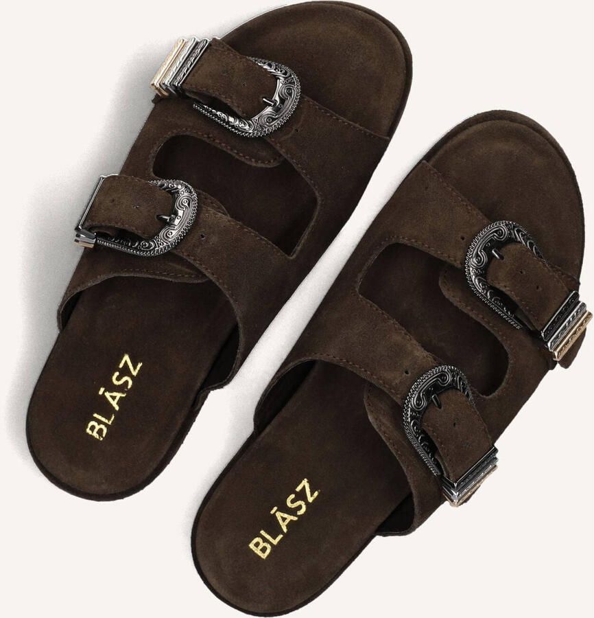 BLASZ Magi Slippers Dames Bruin - Foto 6