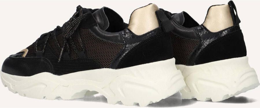 Omoda Alicia 402-k Sneakers Leren Sneaker Dames Zwart - Foto 3