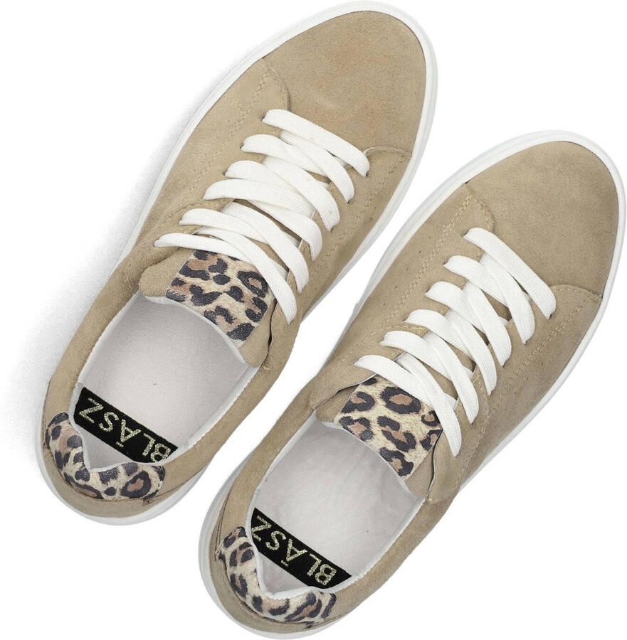 BLASZ Lage Sneakers Dames Anemone-02 Suède Beige - Foto 2