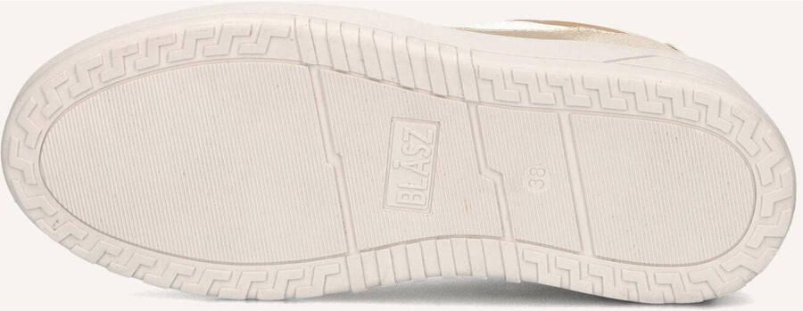 BLASZ Lage Sneakers Dames Anemone-09 Leer Beige