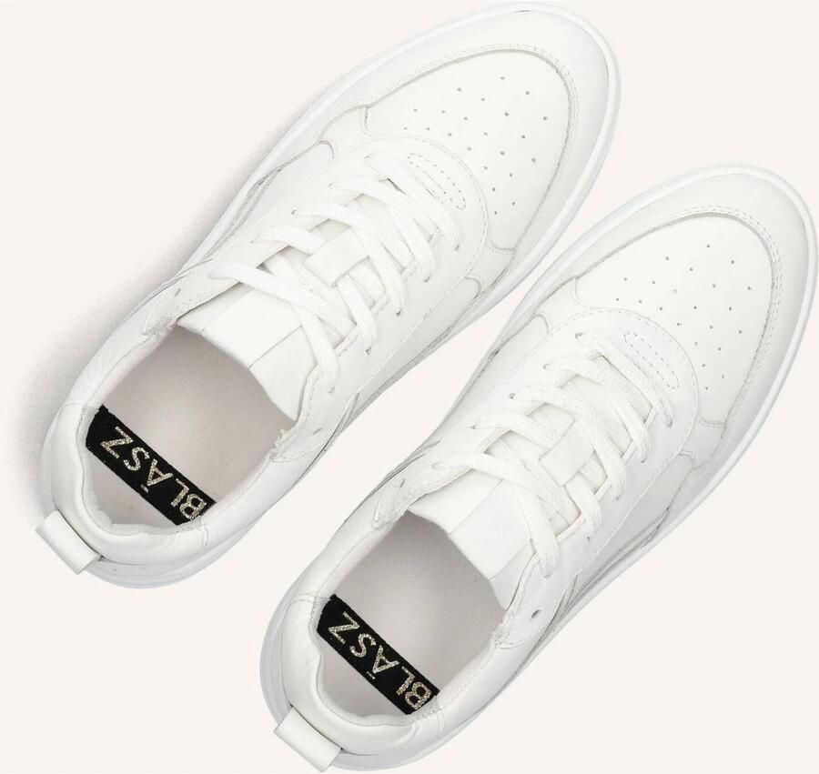 BLASZ Lage Sneakers Dames Anemone-09 Leer Wit - Foto 2