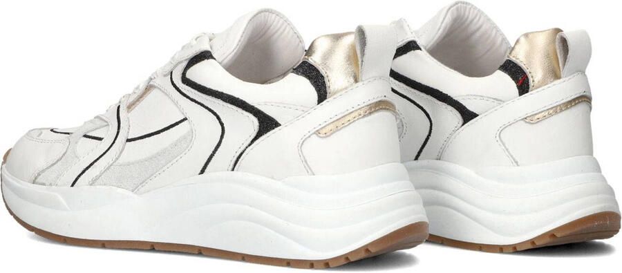 BLASZ Lage Sneakers Dames Charu-11 Leer Wit - Foto 3