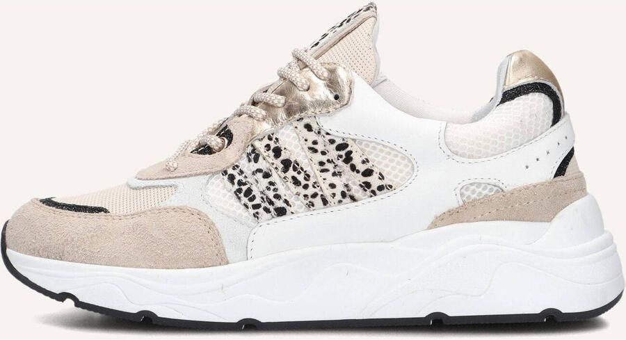 BLASZ Lage Sneakers Dames Cirop-01 Suède Beige - Foto 3