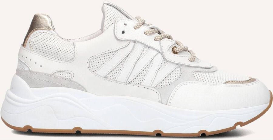 BLASZ Lage Sneakers Dames Cirop-01 Leer Wit