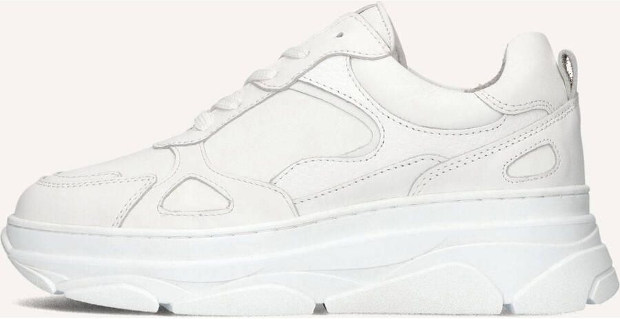 BLASZ Lage Sneakers Dames Jana-09 Leer Wit - Foto 3