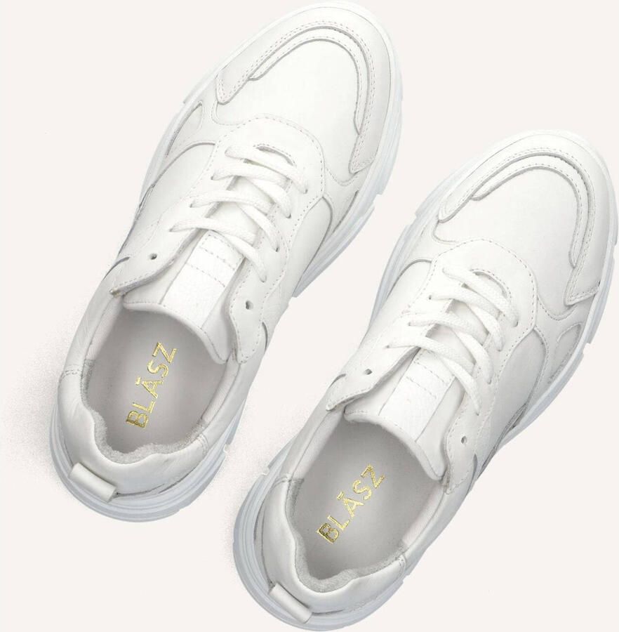 BLASZ Lage Sneakers Dames Jana-09 Leer Wit - Foto 2