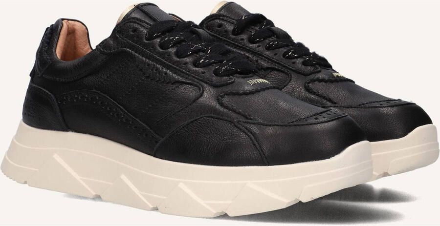 BLASZ Kady Fat Sneakers Dames Leren Sneaker Zwart - Foto 4