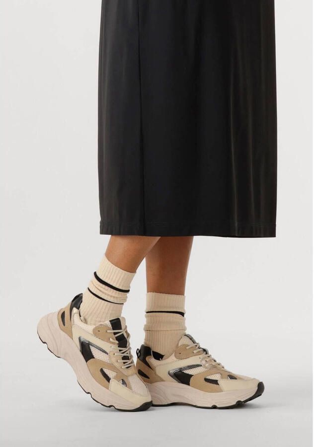 BLASZ Lage Sneakers Dames Tokio-08 Canvas Beige - Foto 3