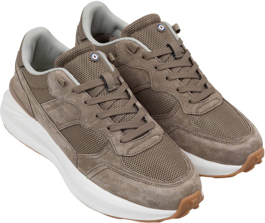 Blue Industry taupe suède heren sneakers Blue Jogger - Foto 2