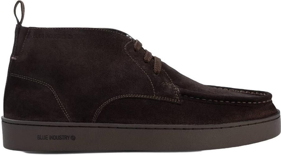 Blue Industry donkerbruine suède heren veterboots Vantage Boot