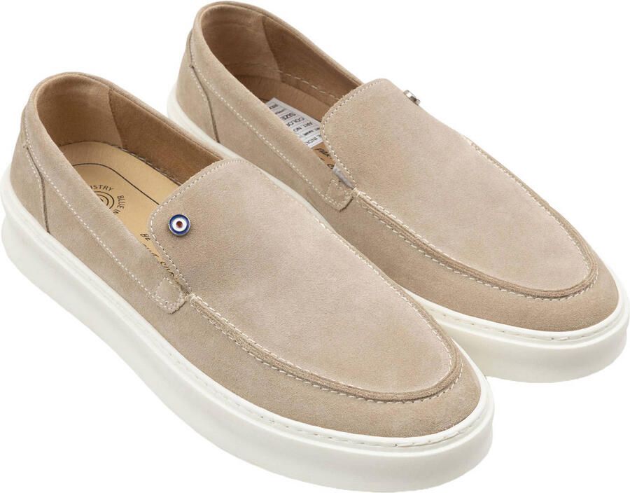 Blue Industry suède loafers beige - Foto 2