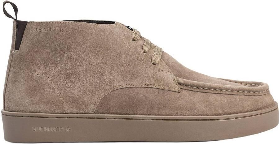 Blue Industry taupe suède heren veterboots Vantage Boot