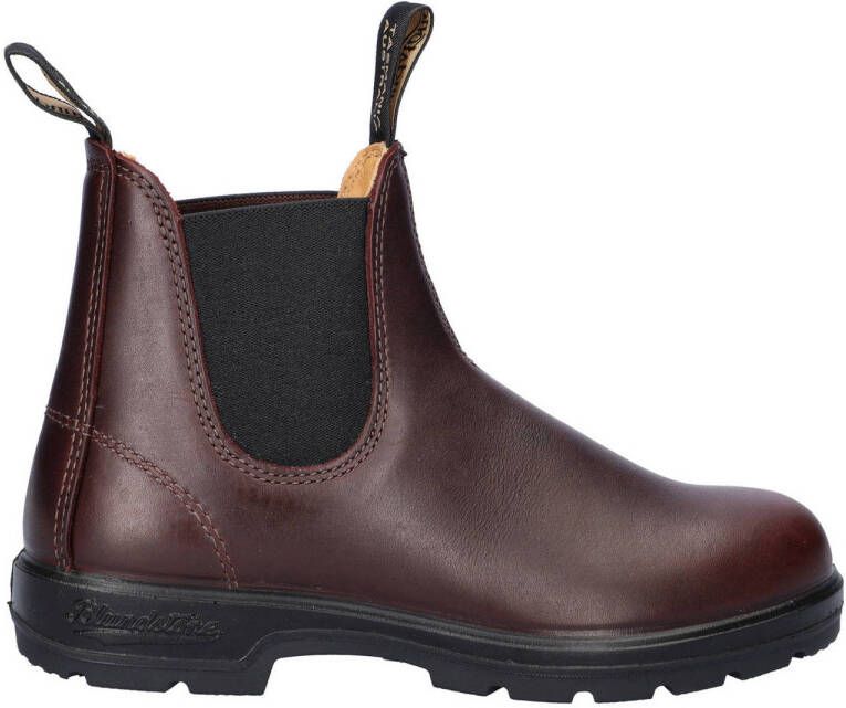 BLUNDSTONE 2130 leren chelsea boots bordeaux