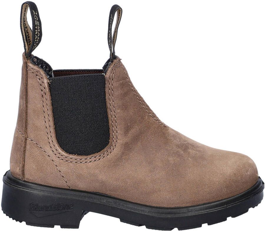 BLUNDSTONE 563 nubuck chelsea boots lichtbruin