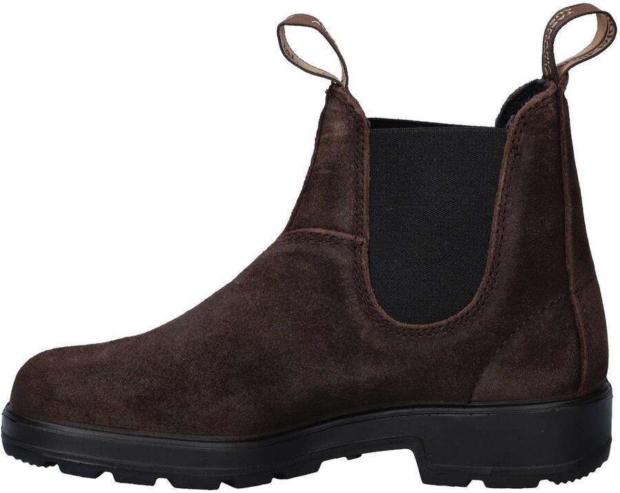 Blundstone suède chelsea boots met profielzool bruin - Foto 2