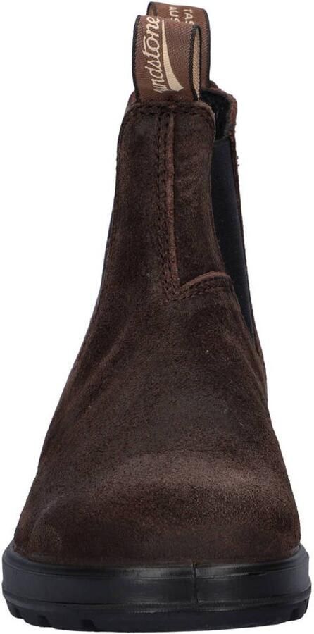 Blundstone suède chelsea boots met profielzool bruin - Foto 3