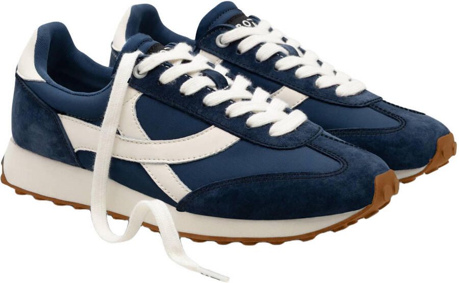 Boax Homerun leren sneakers donkerblauw - Foto 3