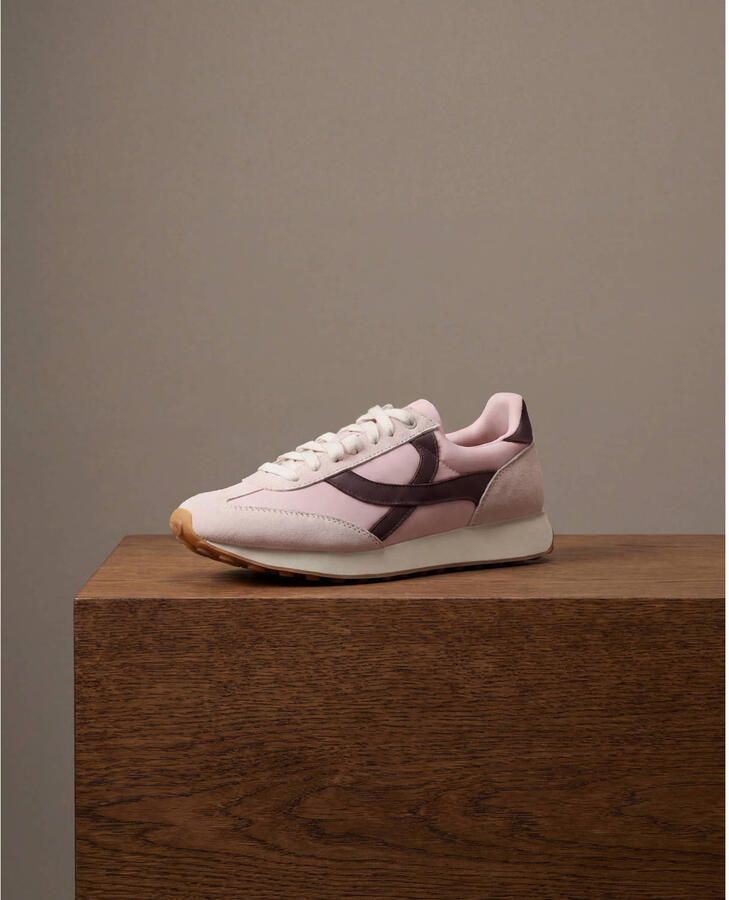 Boax Homerun leren sneakers lichtroze - Foto 2