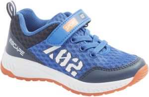 Bobbi-Shoes bobbi shoes Blauwe sneaker klittenband