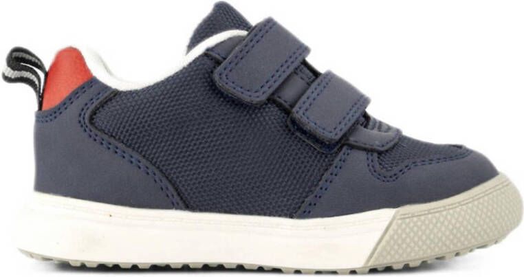 Bobbi-Shoes Blauwe sneaker klittenband