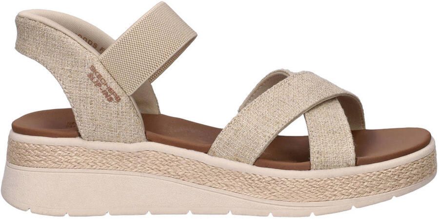 Bobs Hands Free Slip-Ins Sun-Ray sandalen beige