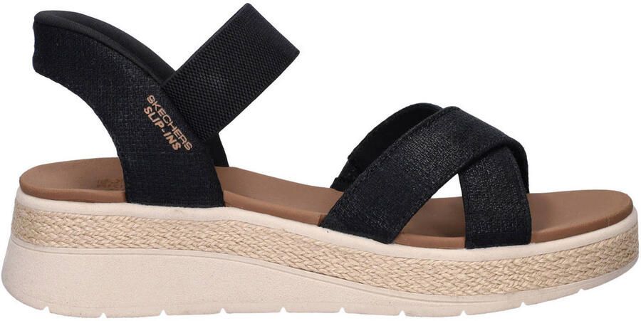 Bobs Hands Free Slip-Ins Sun-Ray sandalen zwart