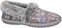 Bobs from Skechers pantoffels met all over print grijs - Thumbnail 1