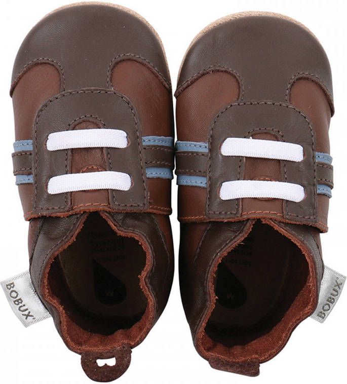 Bobux babyslofjes Sport shoe tan Maat: S (11 2 cm)