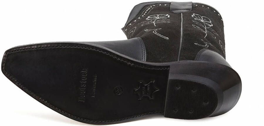 Bootstock Haily leren cowboylaarzen zwart - Foto 2