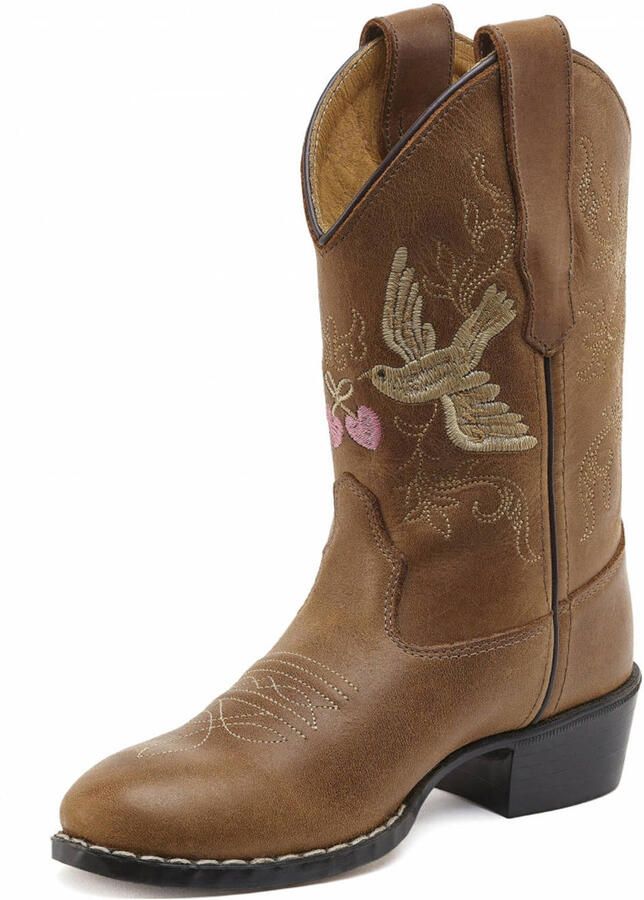 Bootstock leren cowboylaarzen cognac - Foto 2