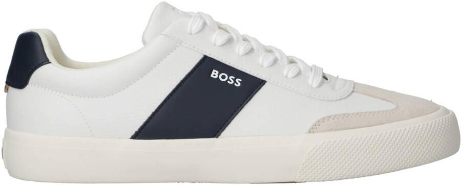 BOSS Aiden_Tenn sneakers wit donkerblauw
