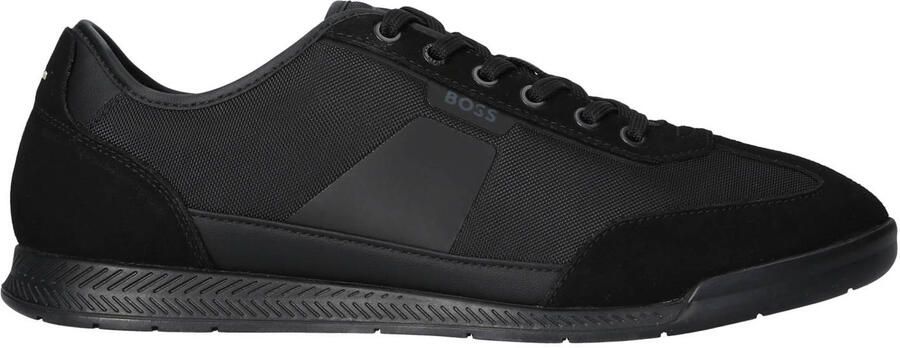 Boss Lage sneakers met applicaties in suèdelook model 'NITAN_LOWP_NYMITH'