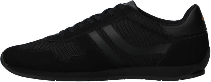 BOSS ORANGE suède sneakers zwart - Foto 3